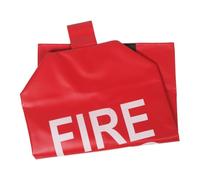 Funda Protectora para Extintor de Incendios Rojo de Tela, 20 X 13 | Protección Antipolvo Clima, Cobertura Firme, Uso en Almacén y Vivienda, para Unidades Estándar