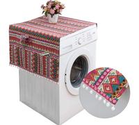 Funda protectora para frigor?fico de 130 x 55 cm con bolsillos de almacenamiento, funda protectora para lavadora, funda protectora para lavadora