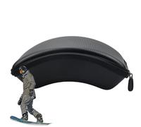Funda protectora para gafas de nieve, funda protectora para gafas de nieve, a prueba de golpes, caja de almacenamiento de viaje para viajes, Atributo único, Refer to description, Unisex