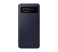 Funda protectora para Galaxy A41 Folio S View Wallet, Negro