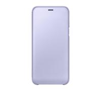 Funda protectora para Galaxy A6 Flip Wallet, Lavanda
