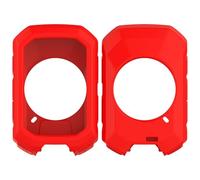 Funda Protectora para Garmin Edge MTB, Cubierta Protectora de Silicona Blanda para Bordes, Funda Protectora Anticaídas para Garmin Edge MTB GPS Tabla de códigos Accesorios (Rojo)