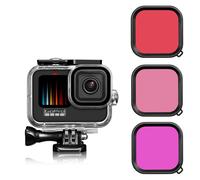 Funda protectora para GoPro 11/10/9 con 3 filtros