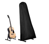 Funda protectora para guitarra, funda impermeable para concierto, cubierta de protección solar, bolsa de guitarra portátil para el hogar, estudio, escenario, protege del polvo, Black, Refer to