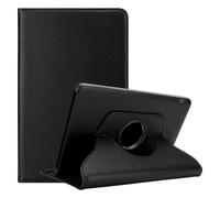 Cadorabo Funda Tableta para Huawei MediaPad T5 10 (10.1" Zoll) in Negro SAÚCO - Cubierta Proteccíon en Estilo Libro SIN Auto Wake Up con Función de Suporte e Cierre Cinta Elástica