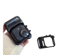 Funda protectora para Insta360 Go Ultra, colorida jaula de conejo elegante, marcos extendidos Accesorios para cámara de acción Cuerpo para Ion (negro)