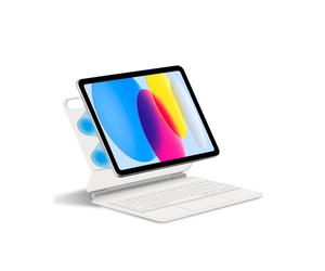 Funda Protectora para iPad con Teclado Bluetooth White iPad Pro 11 M2
