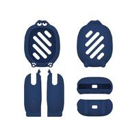 Funda protectora para JBL CLIP 5, protector a prueba de caídas y golpes para CLIP5, funda de silicona suave para piel, carcasa de altavoz portátil, accesorios organizadores al aire libre (azul)