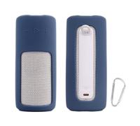 Funda protectora para JBL Grip Sleeve Spleaker, funda de silicona a prueba de golpes para altavoz portátil JBL Grip con gancho, protección completa (azul)