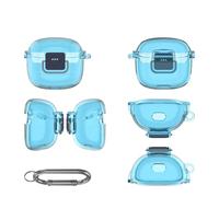 Funda Protectora para JBL Tune Flex 2 Auriculares, TPU Anti-arañazos a Prueba de Caídas Auriculares Inalámbricos Protector Cubierta para JBL Tune Flex 2 Accesorios (Azul translúcido)