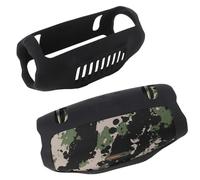 Funda Protectora para JBL Xtreme 4 Altavoz Bluetooth Portátil, Funda de Silicona Protector de Piel Suave para JBL Xtreme 4 Altavoz Bluetooth Accesorios (Sólo Funda) (Black)