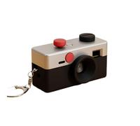 Funda protectora para Kodak para llavero CHARMERA para cámara digital de plástico a prueba de caídas, ajuste preciso para caja ciega 1987 Mini cámaras, plateado/negro, Funda protectora para Kodak para