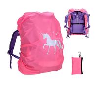 Funda protectora para la lluvia, impermeable y reflectante, con correa de hebilla (18 - 35 L), compatible con ergobag, Scout, Step by Step, McNeill, DerDieDas, Herlitz, coocazoo