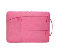 Funda protectora para laptop de 13.3, 14.1, 15.4 y 15.6 pulgadas, ultradelgada, portátil, a prueba de salpicaduras, Rosa #15.6 pulgadas