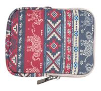 Funda protectora para lector de libros electrónicos, diseño decorativo de lona de 2, 3 y 4 pulgadas, con material antipelusas.
