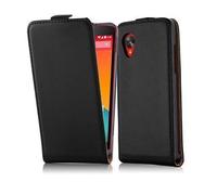 Funda protectora para LG Google NEXUS 5 Estuche Flip Cover Cuero sintético