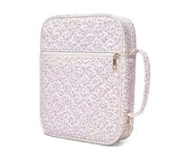 Funda protectora para libros con cremallera para mujer, a prueba de polvo, accesorio religioso decorativo, bolsa elegante con compartimentos de almacenamiento, d, Talla única
