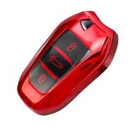 Funda Protectora para Llave Inteligente De Coche para Citroën C4 C4L C6 C3-XR(Red)