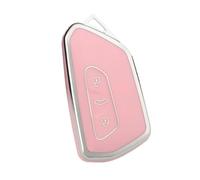 Funda Protectora para Llave Inteligente De Coche para Seat para León MK4 Estilo Poliuretano (TPU)(Pink)