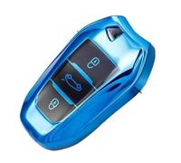 Funda Protectora para Llave Inteligente para Peugeot 308 408 508 2008 3008 4008 5008(Blue)