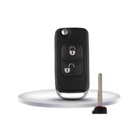 Funda Protectora para Llave Plegable De 2 Botones HU64 HU39 para Mercedes C CL S SL SLK ML Benz W168 W124 W202 W203 B200 A160 E113 A C E