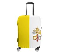 Funda Protectora para Maleta con Estampado De La Bandera del Vaticano Elástica Grande para Viaje De 18 A 32 Pulgadas Tamaño S