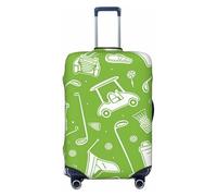 Funda protectora para maleta de pelota de golf, funda elástica para equipaje deportiva, antiarañazos, a prueba de polvo, se adapta a 22-24 pulgadas, multicolor, L