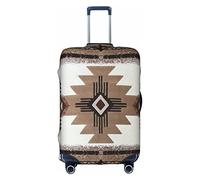 Funda protectora para maleta de viaje a prueba de polvo para nativos americanos, accesorios de día festivo, White, X-Large
