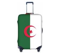 Funda protectora para maleta, diseño de bandera de Argelia, de 45,7 a 81,3 cm, White, M