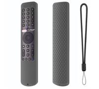 Funda protectora para mando a distancia de voz Xiaomi Mi TV P1 50 43 P1E Q1 75 Q1E 55 XMRM-19 Funda protectora de silicona suave a prueba de polvo anticaídas (gris oscuro)