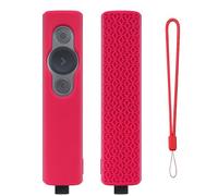 Funda protectora para mando a distancia Logitech Spotlight, de silicona, antideslizante, a prueba de golpes, para giro de páginas, para mando a distancia Logitech Spotlight, color rojo rosa