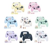 Funda protectora para mando de juego para Switch2 Pro, funda protectora de silicona con mango + tapa basculante + anillo basculante, accesorios para Switch2