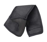 Funda protectora para manillar de bicicleta infantil que evita lesiones en la cabeza y el pecho para bicicletas de equilibrio y montaña con soportes, tela de buceo, ligera, 10 cm, color negro