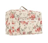 Funda protectora para máquina de coser, funda portátil con estampado floral boho para Serger, envoltura de alta densidad para máquina de coser - Para interior y exterior en casa, taller, estudio