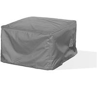 Funda protectora para mesa de centro de jardín | 125 x 75 x 45 cm | Poliéster tejido Oxford 600D, color: gris