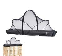 Funda Protectora para Moisés, Dosel Portátil Para Moisés, Plegable y Portátil de Malla Para Cuna de Viaje, Carrito, Parque, Hamaca y Dormir con Bebé para Viajes y Actividades al Aire Libre