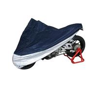 Funda de moto para interior/exterior vector para moto/scooter-azul/plata-xl para