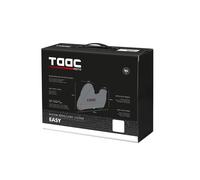 Funda protectora para moto Taac Easy de poliéster hidrófugo, tamaño M gris (2