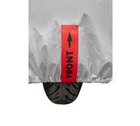 Funda protectora para moto Taac Start de poliéster hidrófugo, tamaño M gris (