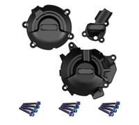 Funda Protectora para Motor Compatible con Motocicletas 790 890 2018-2023, Compatible con Cubiertas de Motor de Estilo(One Set 3 PCS-BL)