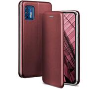 Funda protectora para móvil Motorola Moto G9 Plus Book Case delgada