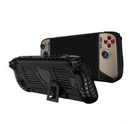 Funda protectora para MSI Claw A1M de 8 pulgadas, a prueba de golpes con soporte, 30,5 x 13 x 4 cm, agarre antideslizante, acceso completo a puertos/botones (negro)
