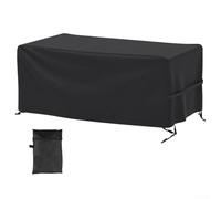 Funda protectora para muebles rectangulares de patio, diseño resistente al viento para un agarre seguro (49 x 49 x 29 pulgadas)