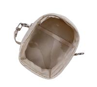 Funda protectora para muñeca de felpa, transparente, para colgar, bolsa cruzada para almacenamiento de muñecas, funda de PVC, Bg, Small