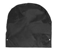 Funda Protectora para Neumáticos de Coche, PVC Oxford Negro | Cubierta para Rueda de Repuesto, Ganchos y Orificios, Plegable, Resistente al Polvo Agua