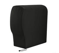 Funda protectora para NINJA-SLUSHIE FS299 FS301 FS301C Protector contra el polvo con elástico en el dobladillo resistente al agua para salpicaduras y arañazos, tela negra 36 x 14 x 40 cm para