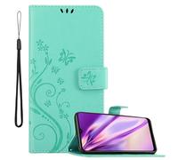 Funda protectora para Oppo A16s / A54s Estuche Floral Magnético Carcasa