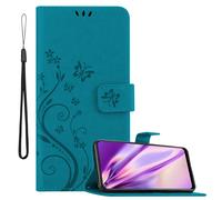 Funda protectora para Oppo FIND X5 LITE / Reno7 5G Estuche Floral Magnético