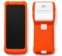 Funda protectora para parachoques y protector de pantalla para terminal SumUp (naranja fluorescente)