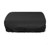Funda protectora para parrilla eléctrica hecha de tela Oxford impermeable de doble capa, con cordón resistente al viento, protección solar y apertura de acceso rápido